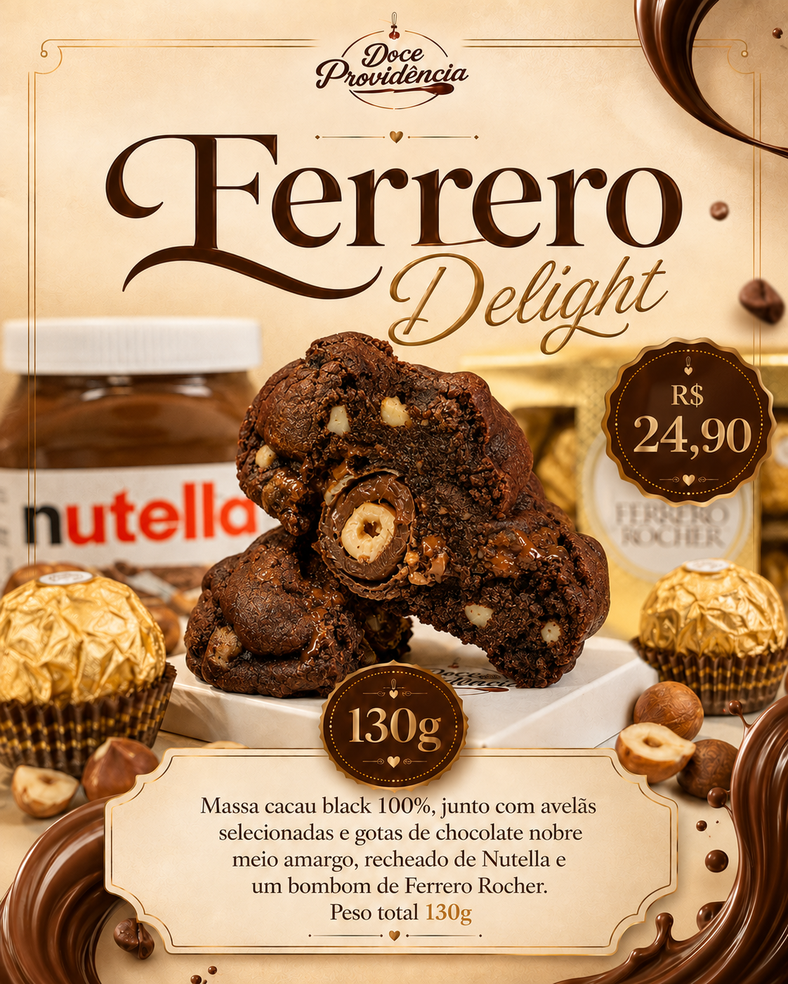 Ferrero Delight - Cardápio