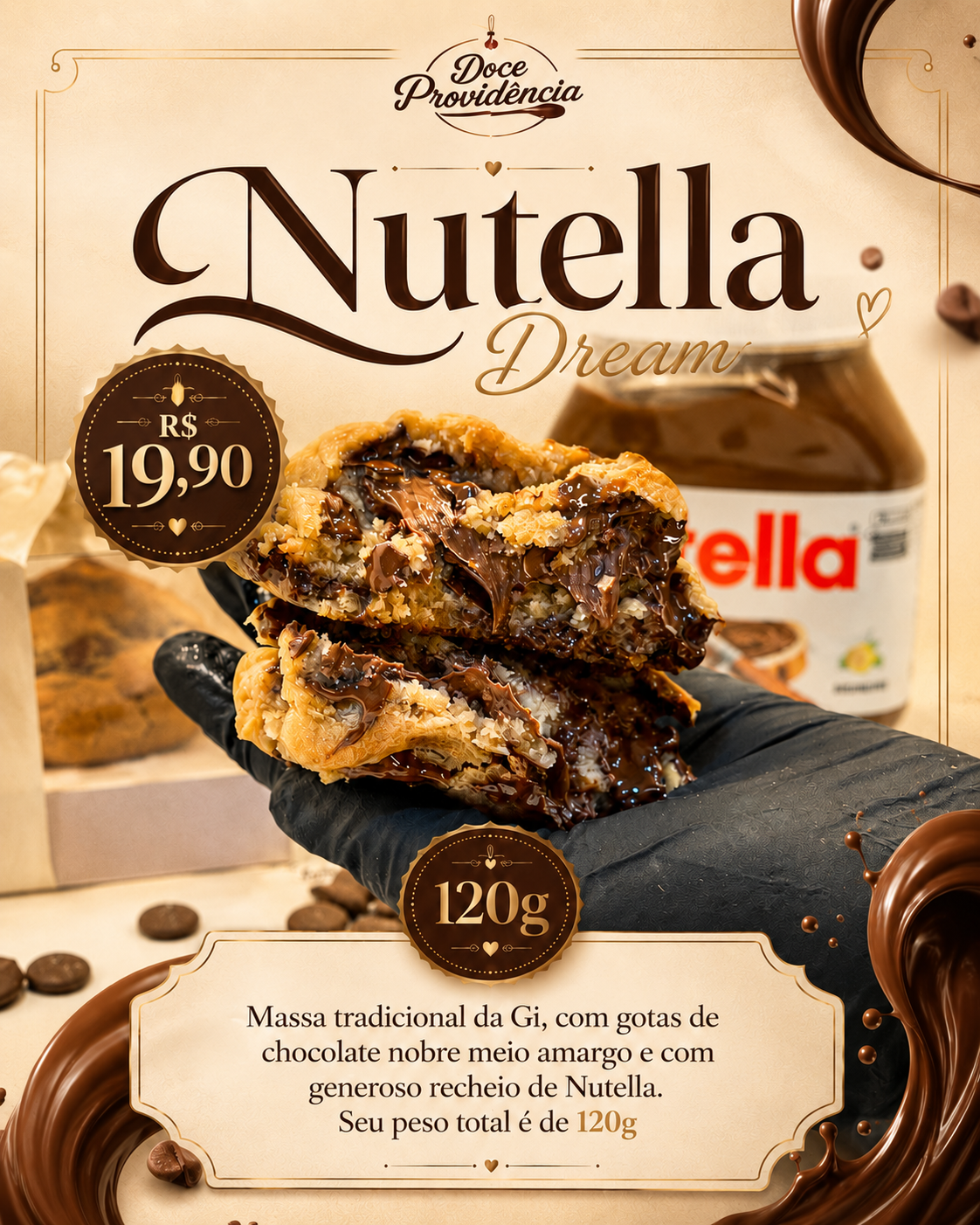 Nutella Dream - Cardápio